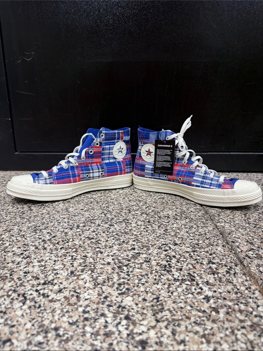 Converse Plaid Twisted Prep *Rare Brand New